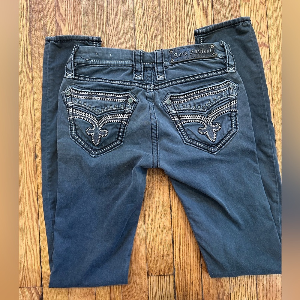 Rock Revival Skinny Jeans Size 24